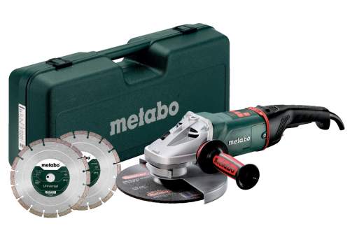 METABO WE 24-230 MVT Set úhlová bruska 230mm + sada DIA kotoučů + kufr