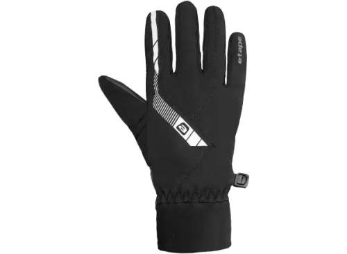 Etape Flake dětské rukavice černá/Reflex 9-10