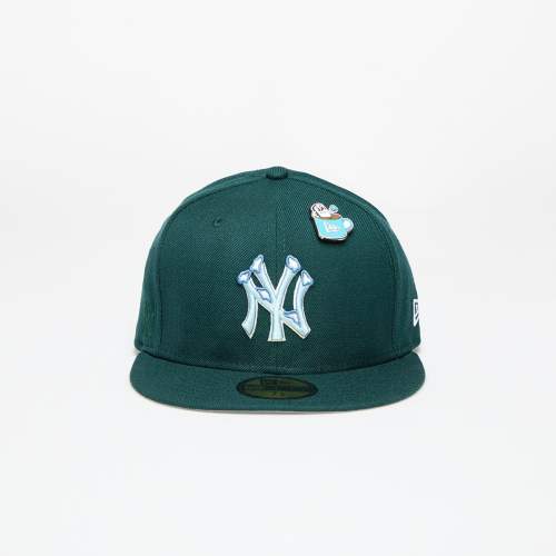 New Era New York Yankees MLB Pin Pack 59FIFTY Cap Dark Green 7 1/4