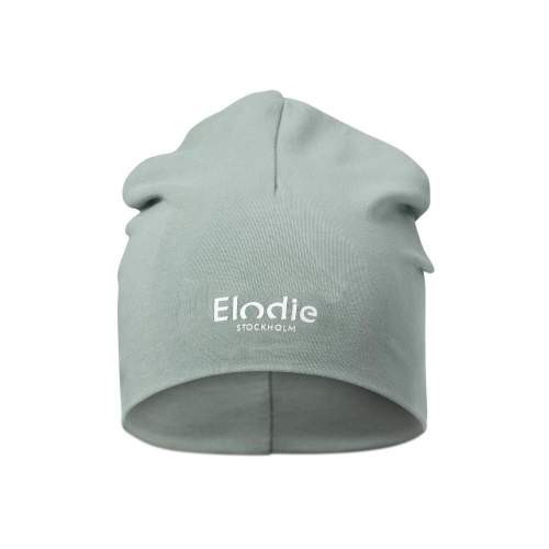 Elodie details Bavlněná čepice Logo Beanies Pebble Green 6-12 m