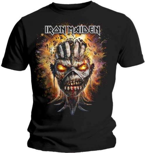 Iron Maiden: Eddie Exploding Head černé pánské tričko 2XL