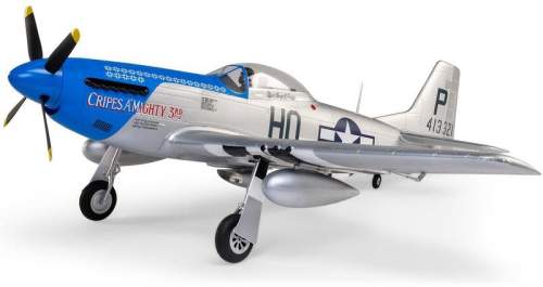 E-flite P-51D Mustang 1.2m SAFE Select BNF Basic