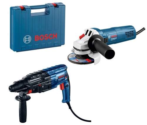 BOSCH Sada Nářadí GWS750-125S Gbh 240