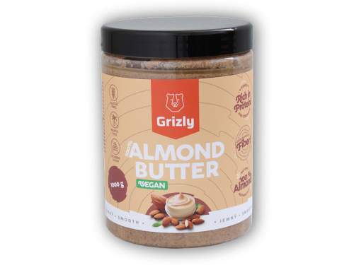 Grizly 100% Mandlový krém jemný 1000g