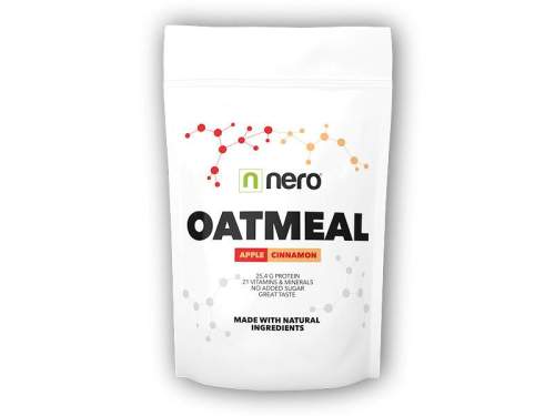 NERO Proteinová instantní ovesná kaše, Čokoláda, 1kg, 20 porcí 8594179510429