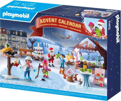 Playmobil 71472 adventní kalendář výlet na vánoční trhy
