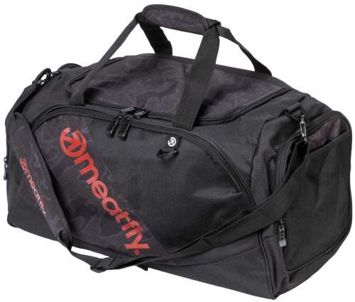 Meatfly cestovní taška Rocky Morph Black Černá 30 L