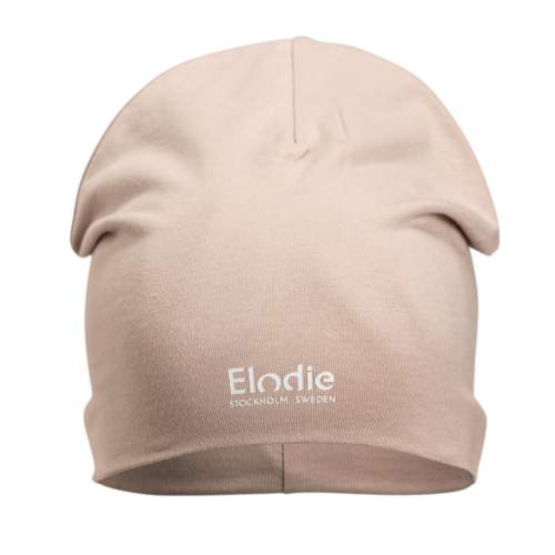 Elodie details Bavlněná čepice Logo Beanies Powder Pink, 12-24 měsíců