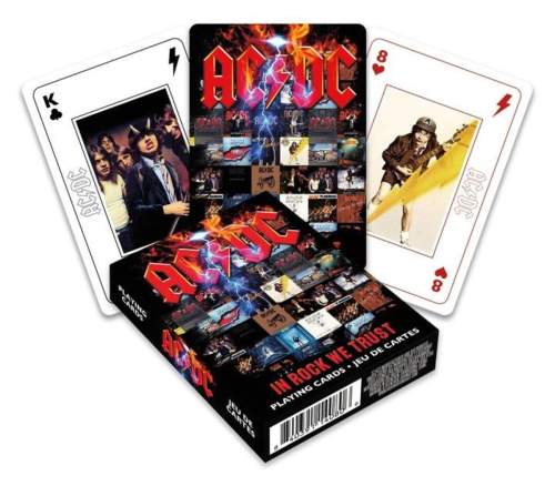 Ac/dc Playing Cards: In Rock We Trust