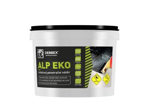 Den Braven 11030BI Asfaltový penetrační nátěr ALP-EKO 10 kg černá