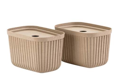 Košíky v sadě 2 ks 23x16x20.5 cm Pulp – Zone