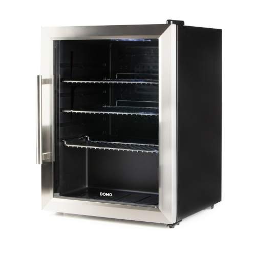 Barová lednice s skleněnými dveřimi - 60 l - DOMO DO91609BK, Objem: 60 l, Třída: