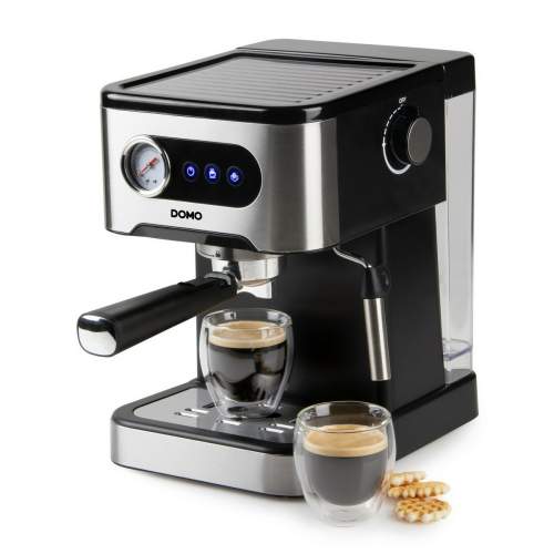 Espresso kávovar pákový - černý - DOMO DO1138K