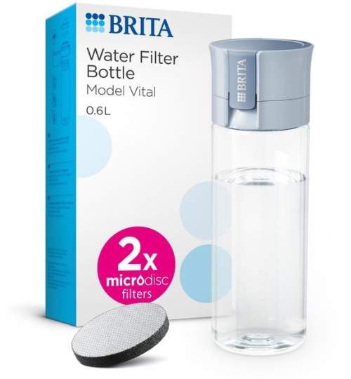 Brita Fill & Go Vital 0,6l modrá