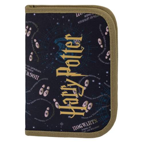 BAAGL Školní penál klasik dvě chlopně Harry Potter Pobertův plánek