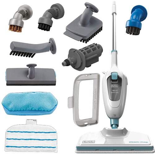 BlackDecker BDFSMH13E10 / Parní mop 10v1 / 1300 W / 380ml
