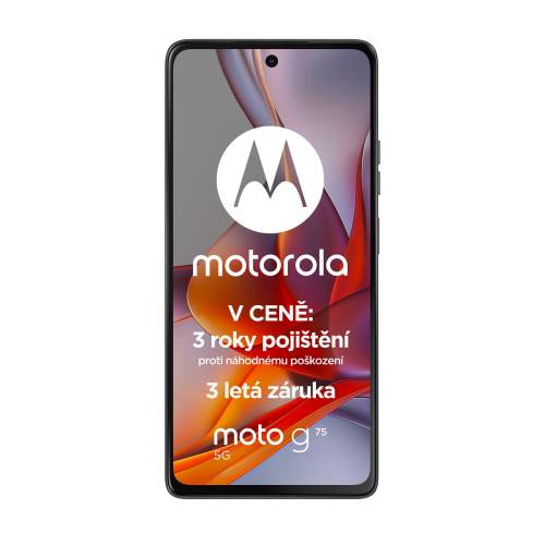 Motorola Moto G75 5G 8GB/256GB Charcoal Grey (3roky pojištění + 1rok záruky navíc)
