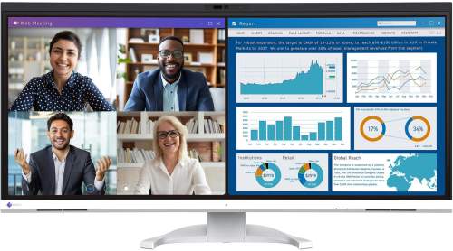 Monitor 34" EIZO FlexScan EV3450XC-WT