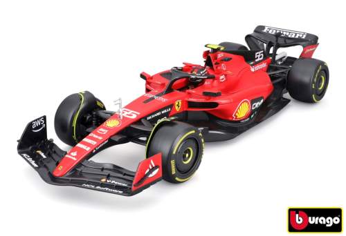 Bburago 1:18 Formula F1 Ferrari Scuderia SF-23(2023) č.55 Carlos Sainz - s jezdcem