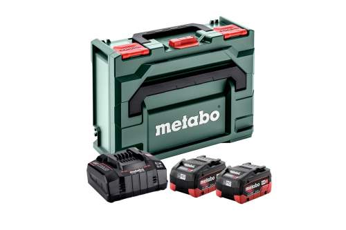 Metabo 685077000 Sada nabíječka ASC 145 + 2x baterie + Box / 18V / 2x5