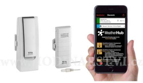 TFA 31.4002.02 - Bezdrátový monitor klimatu WEATHERHUB - startovní balíček č. 2 TFA31.4002.02