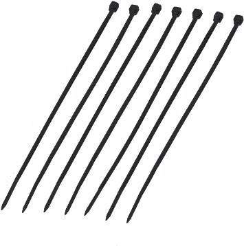 DATACOM Stahovací páska (3.6x300) černá 100ks, 9313