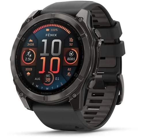 Garmin Fenix 8 51mm Sapphire Carbon grey