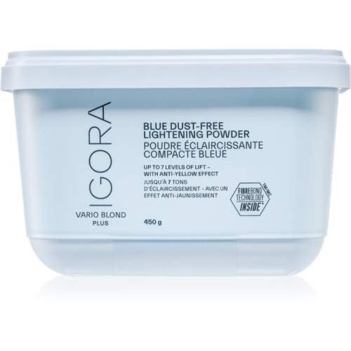 Schwarzkopf Professional Igora Vario Blond Plus Blue Dust-Free Lightening Powder bezprašný pudr pro zesvětlení vlasů 450 g pro ženy