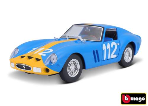 Bburago 1:24 Ferrari Racing Model KIT GTO 250 Modrá