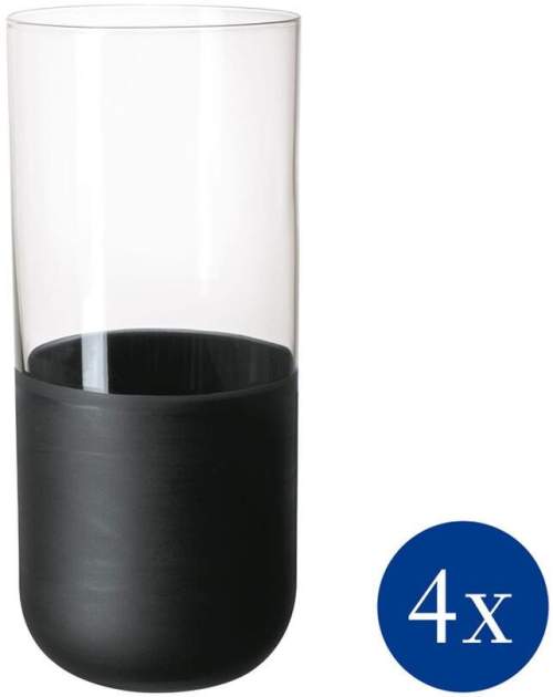 VILLEROY & BOCH Manufacture Rock, na long drink 4 ks