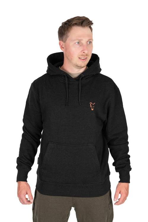 FOX Mikina Collection Black/Orange Hoody 3XL