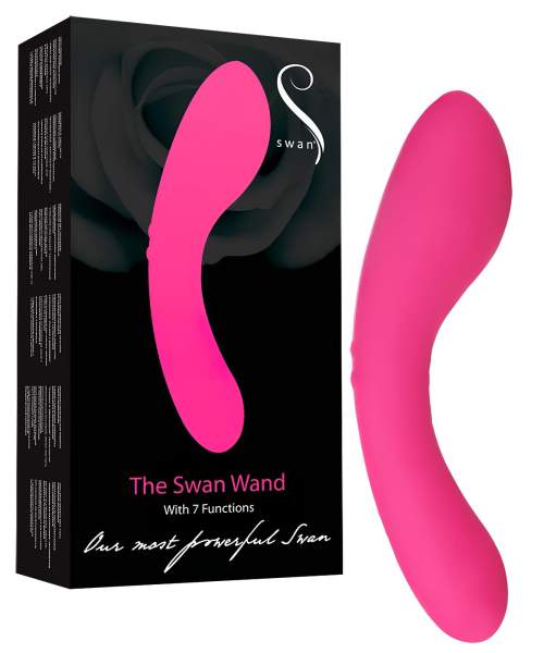 The Swan Wand - dobíjecí masážní vibrátor (růžový)