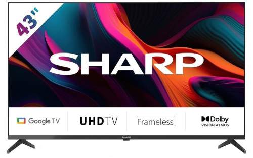 43GL4260E GOOGLE FRAMELESS UHD TV SHARP