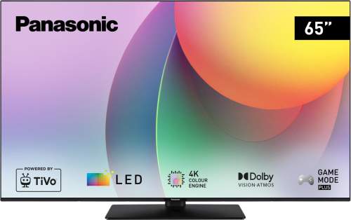 Panasonic TB-65W60AEZ Smart Powered by TiVo TV, 164cm, 4K, LED, HDR10, DVB-T2,S2,C