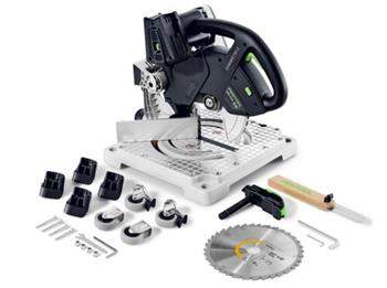 FESTOOL Aku pokosová pila na lišty SYMMETRIC SYMC 70 EB-Basic