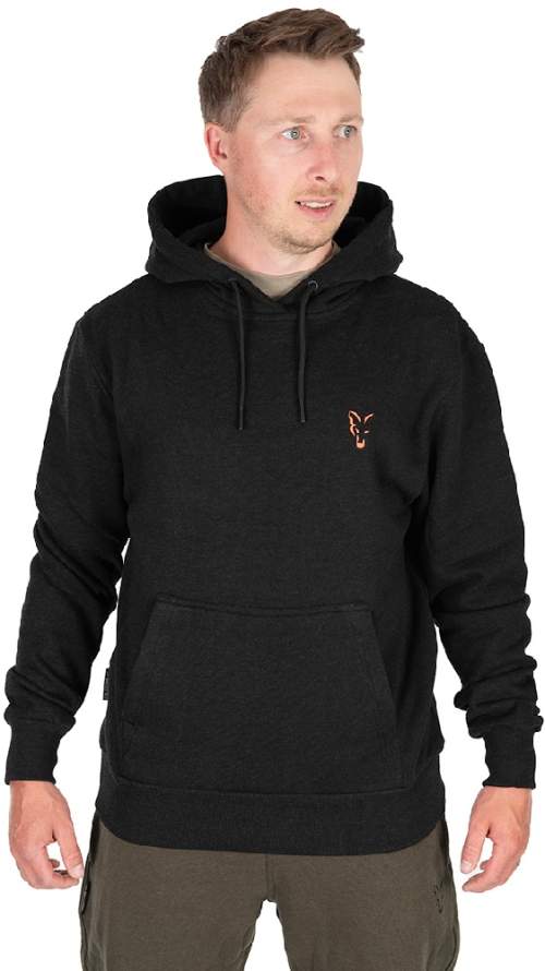 FOX Mikina Collection Black/Orange Hoody XL