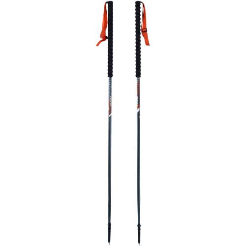 VIKING Trekingové hole teleskopické poles mission šedá/oranžová 115