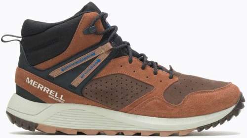 Merrell WILDWOOD SNEAKER BOOT MID WP Pánské outdoorové boty, hnědá, velikost 44
