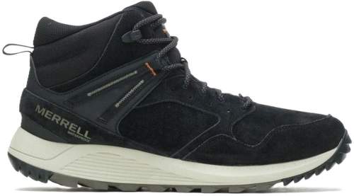 Merrell WILDWOOD SNEAKER BOOT MID WP Pánská outdoorová obuv, černá, velikost 45