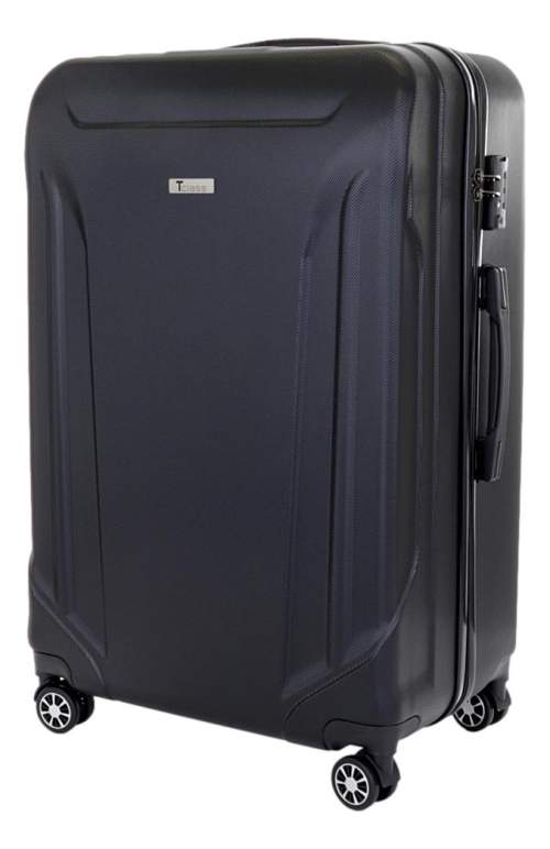 Cestovní kufr T-class 796, vel. XL, TSA zámek, (černá), 75 x 49 x 30cm