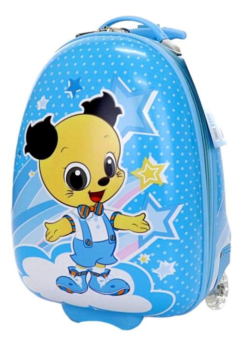Dětský palubní kufr T-class® 3971 (Modrý pejsek) 25 L