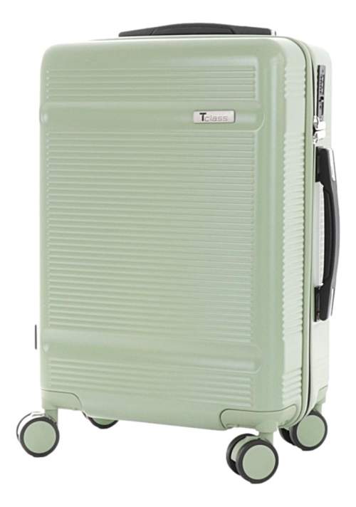 Palubní cestovní kufr T-class® 2218, zelená, M, 40 l, 55 x 38 x 23 cm