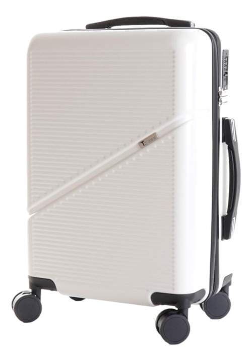 Palubní cestovní kufr T-class® 2219, bílá, M, 40 l, 55 x 38 x 23 cm