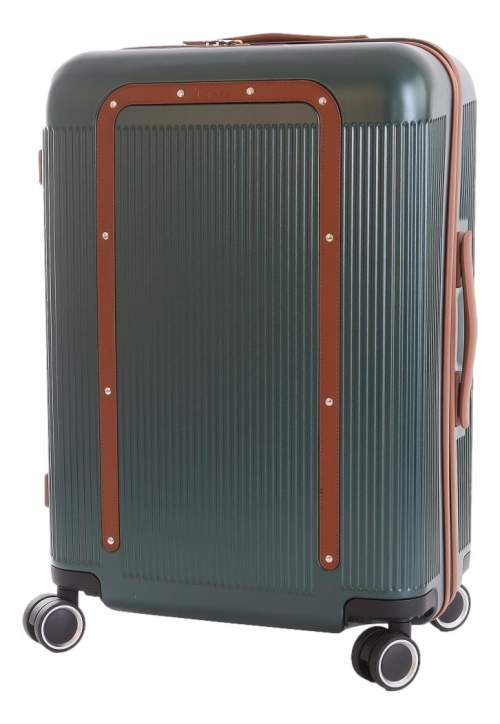 Střední cestovní kufr T-class® 2303 zelená, L - 64 x 45 x 27 cm, 60 l