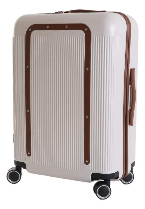 Střední cestovní kufr T-class® 2303 bílá, L - 64 x 45 x 27 cm, 60 l