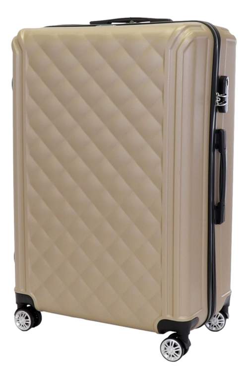 Cestovní kufr T-class® VT21191, champagne, XL, 74 x 50 x 28 cm / 90 l