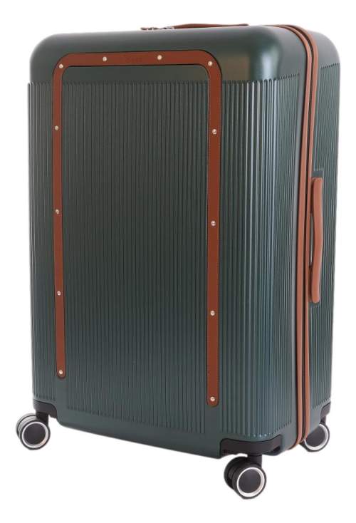 Velký cestovní kufr T-class® 2303 zelená, XL - 74 x 50 x 30 cm, 95 l