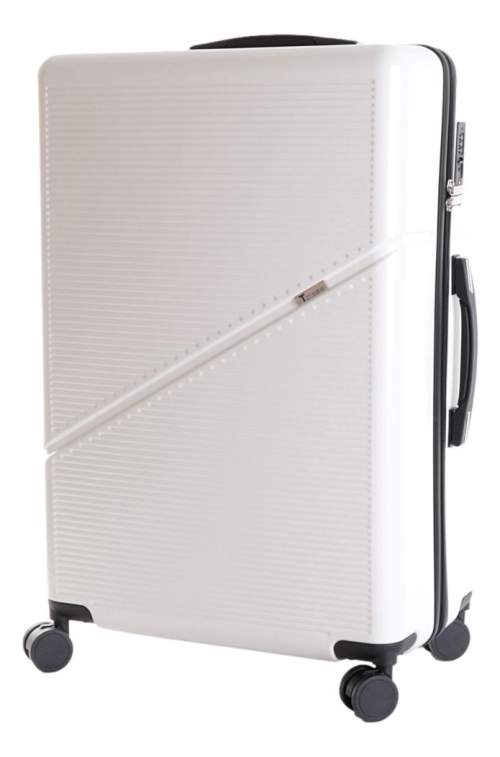 Velký cestovní kufr T-class® 2219, bílá, XL, 90 l, 75 x 49 x 29 cm