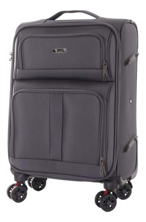 Palubní cestovní kufr T-class® 932, šedá, M, 58 x 40 x 18 cm, model 2024