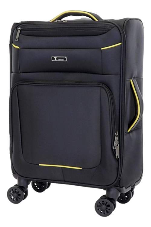 Palubní kufr T-class® 933, černá, velikost M, 56 x 40 x 19 cm
